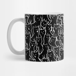 Lots of Cats Pattern Mug